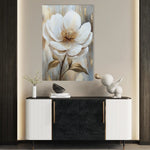 Floral 1530 Canvas Art 60 x 40 cm / Black