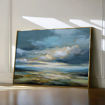 Abstract 1534 Canvas Art 60 x 40 cm / Black