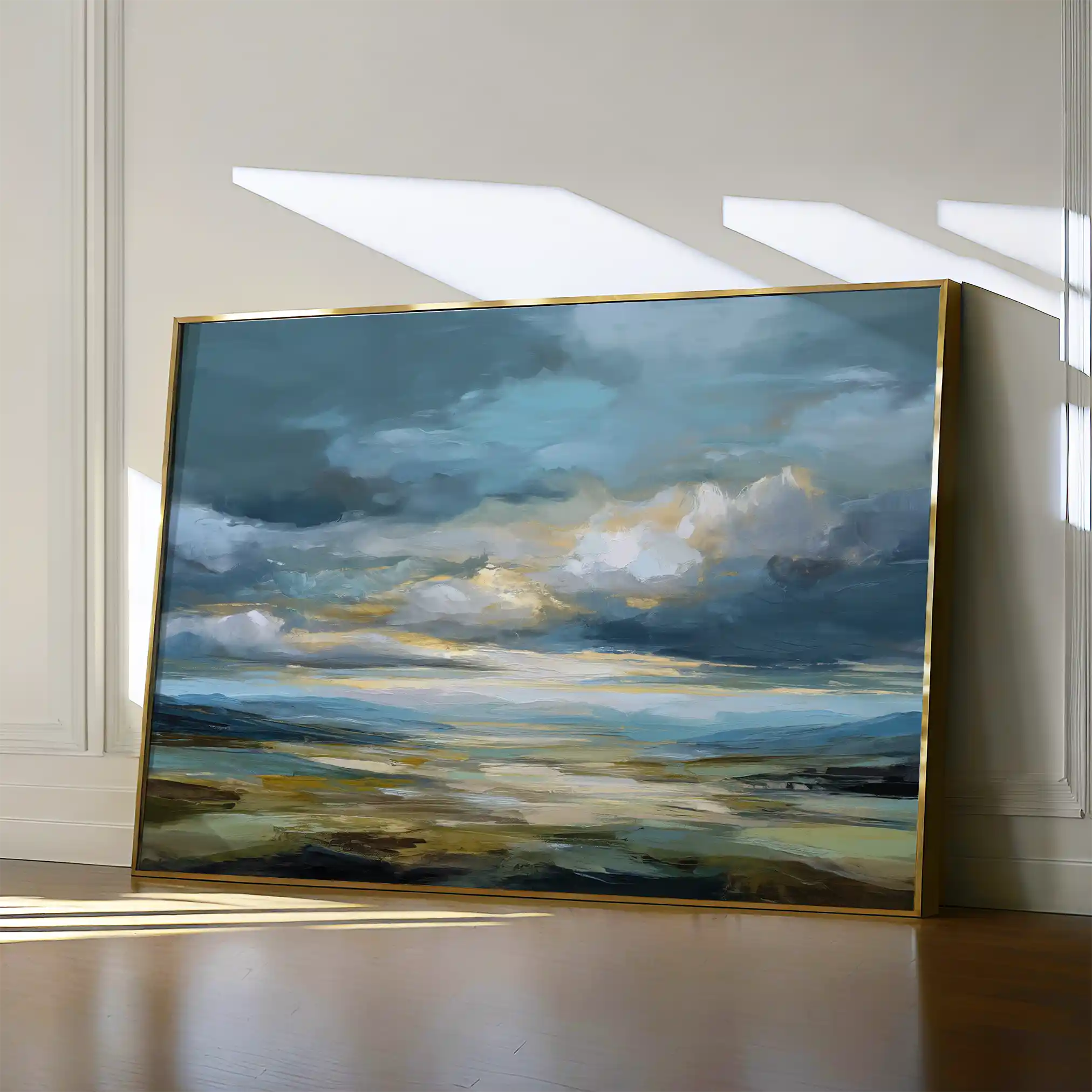Abstract 1534 Canvas Art 60 x 40 cm / Black