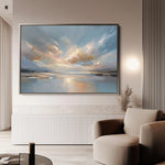 Abstract 1535 Canvas Art 18" x 24" / 45 x 60 cm / Black