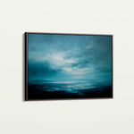 Abstract 1536 Canvas Art 18" x 24" / 45 x 60 cm / Black
