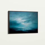 Abstract 1536 Canvas Art 18" x 24" / 45 x 60 cm / Black