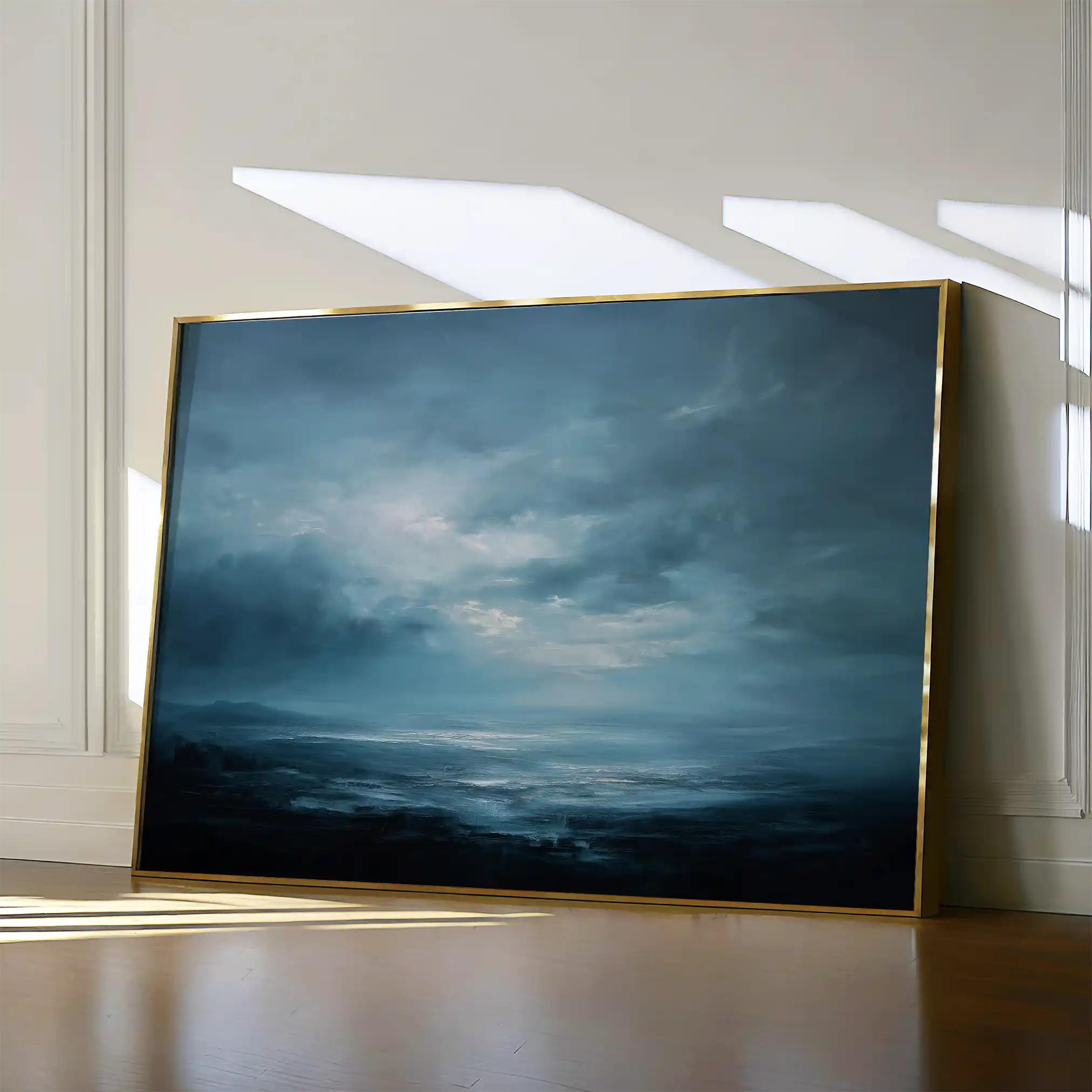 Abstract 1536 Canvas Art 60 x 40 cm / Black