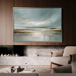 Abstract 1537 Canvas Art 60 x 40 cm / Black