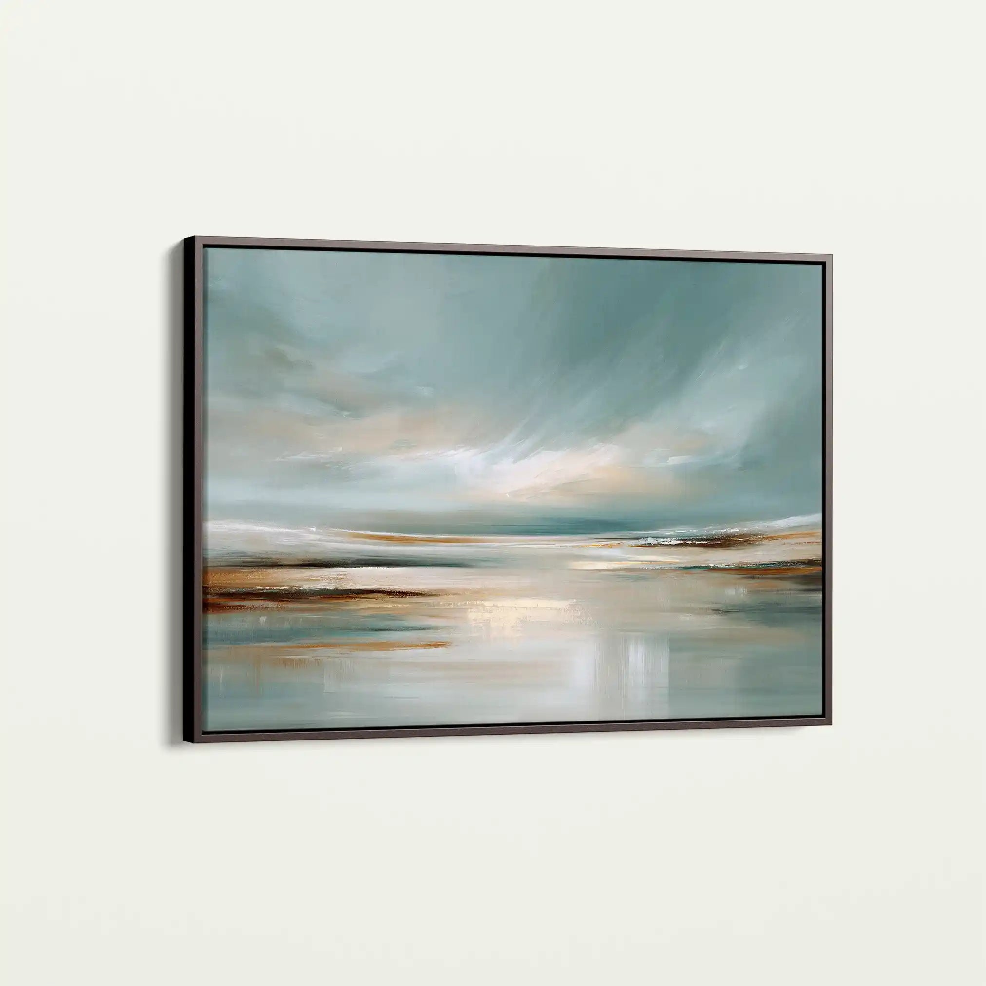 Abstract 1537 Canvas Art 60 x 40 cm / Black