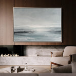 Abstract 1538 Canvas Art 18" x 24" / 45 x 60 cm / Black