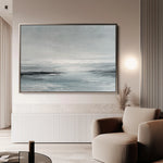 Abstract 1538 Canvas Art 18" x 24" / 45 x 60 cm / Black