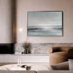 Abstract 1538 Canvas Art 18" x 24" / 45 x 60 cm / Black