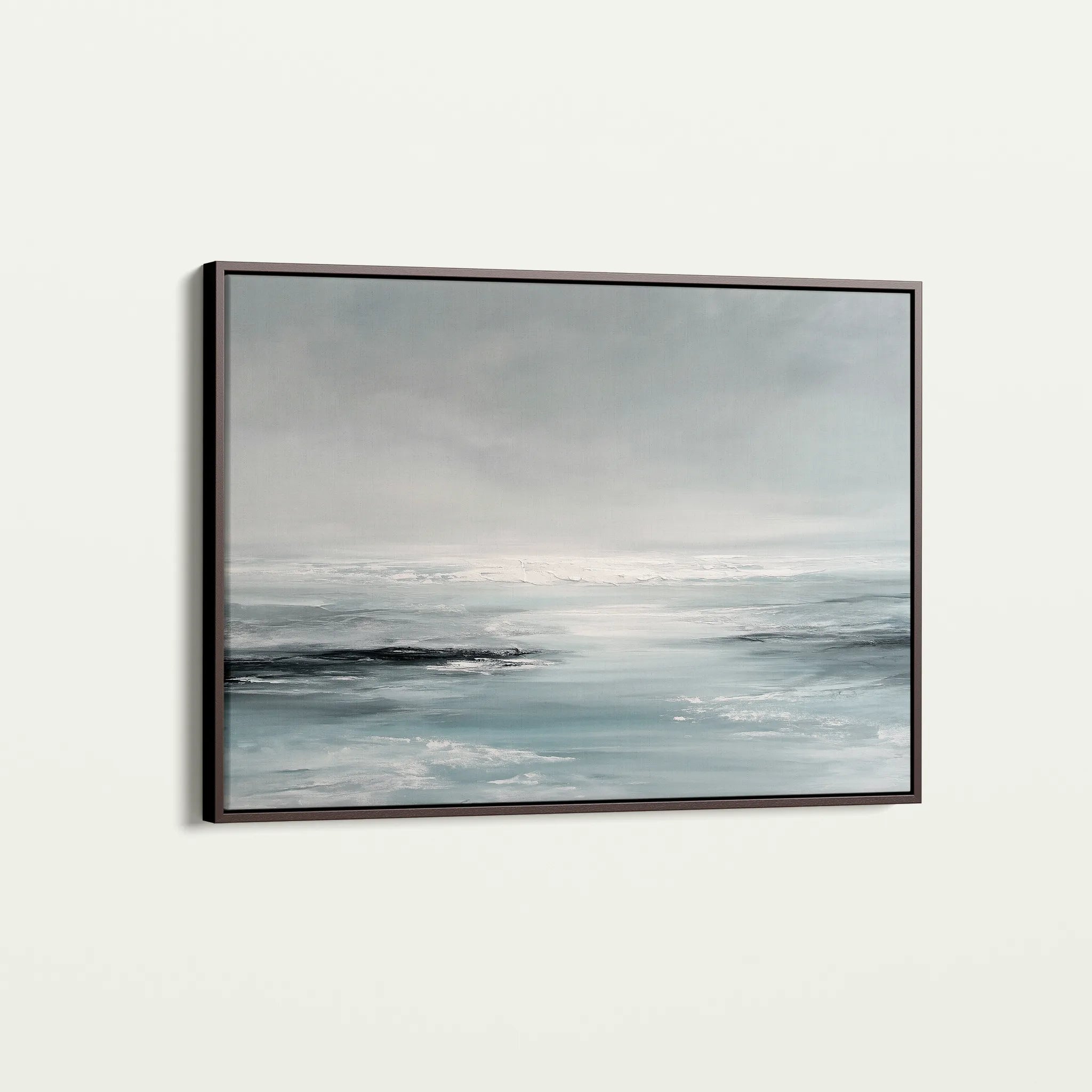 Abstract 1538 Canvas Art 18" x 24" / 45 x 60 cm / Black