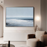 Abstract 1539 Canvas Art 18" x 24" / 45 x 60 cm / Black