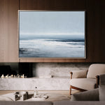 Abstract 1539 Canvas Art 18" x 24" / 45 x 60 cm / Black