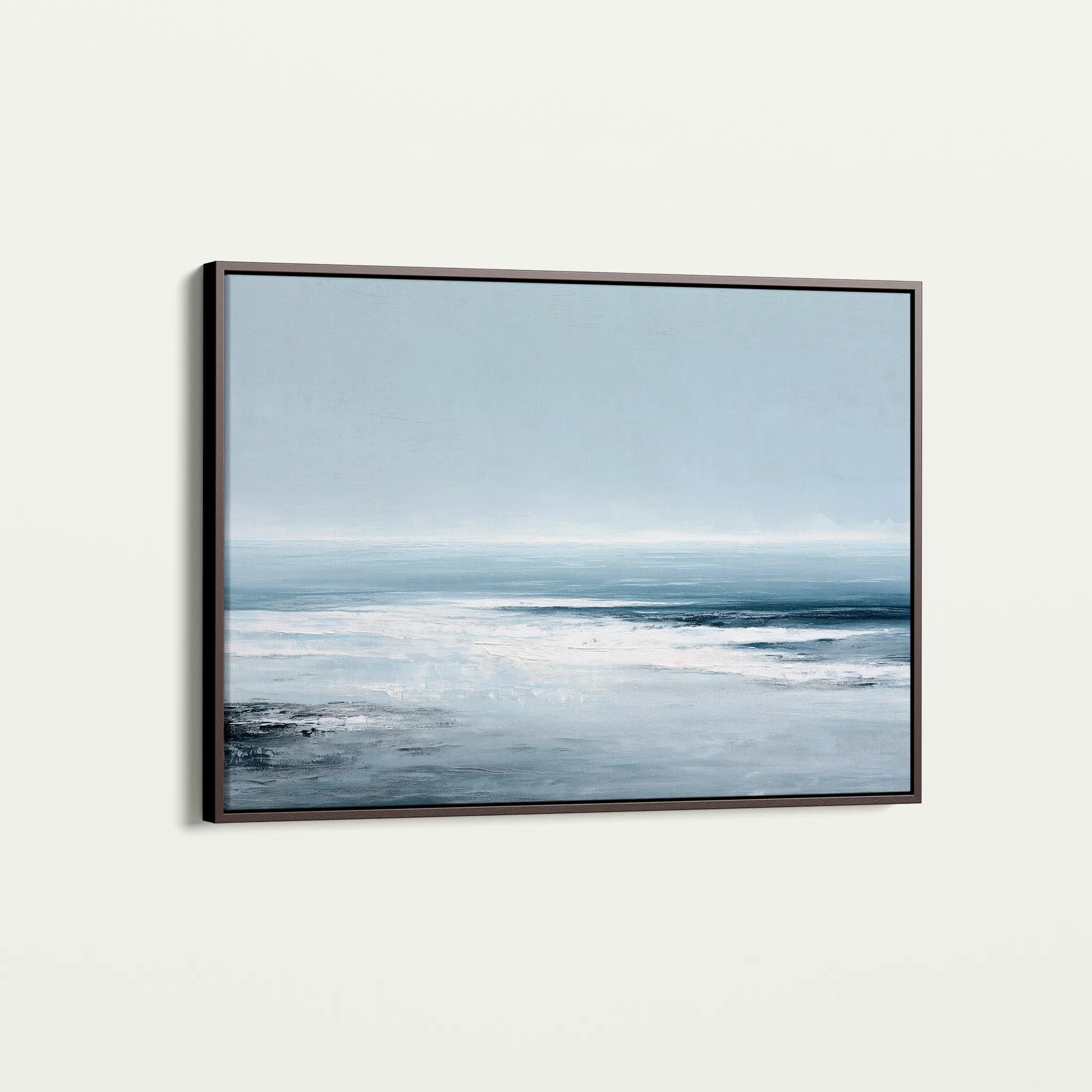 Abstract 1539 Canvas Art 18" x 24" / 45 x 60 cm / Black