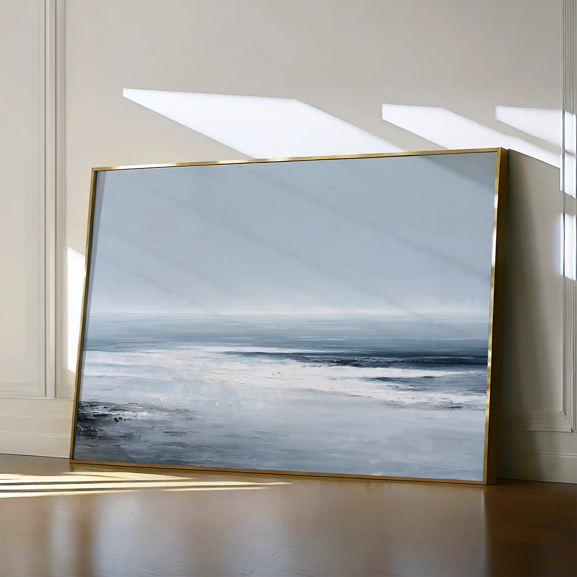 Abstract 1539 Canvas Art 60 x 40 cm / Black