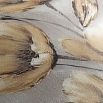 Floral 154 Canvas Art 18" x 24" / 45 x 60 cm / Black