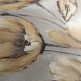 Floral 154 Canvas Art 18" x 24" / 45 x 60 cm / Black