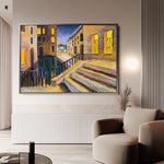 Landscape 154 Canvas Art 18" x 24" / 45 x 60 cm / Black