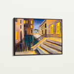 Landscape 154 Canvas Art 18" x 24" / 45 x 60 cm / Black