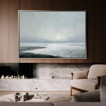Abstract 1540 Canvas Art 18" x 24" / 45 x 60 cm / Black