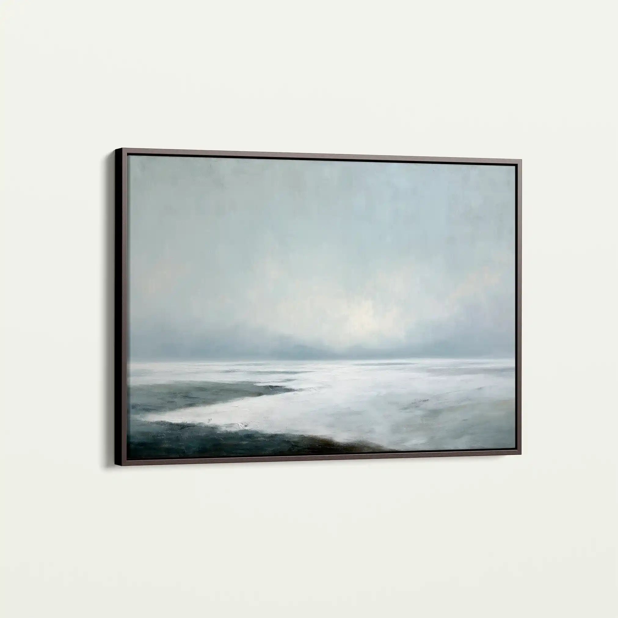 Abstract 1540 Canvas Art 60 x 40 cm / Black
