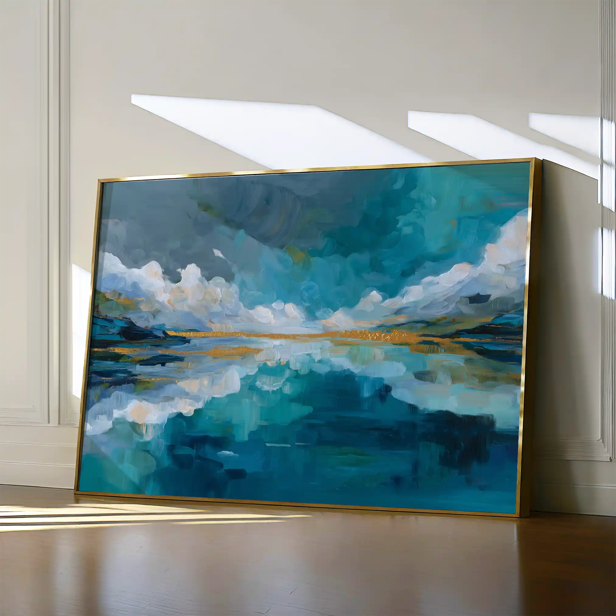 Abstract 1541 Canvas Art 60 x 40 cm / Black