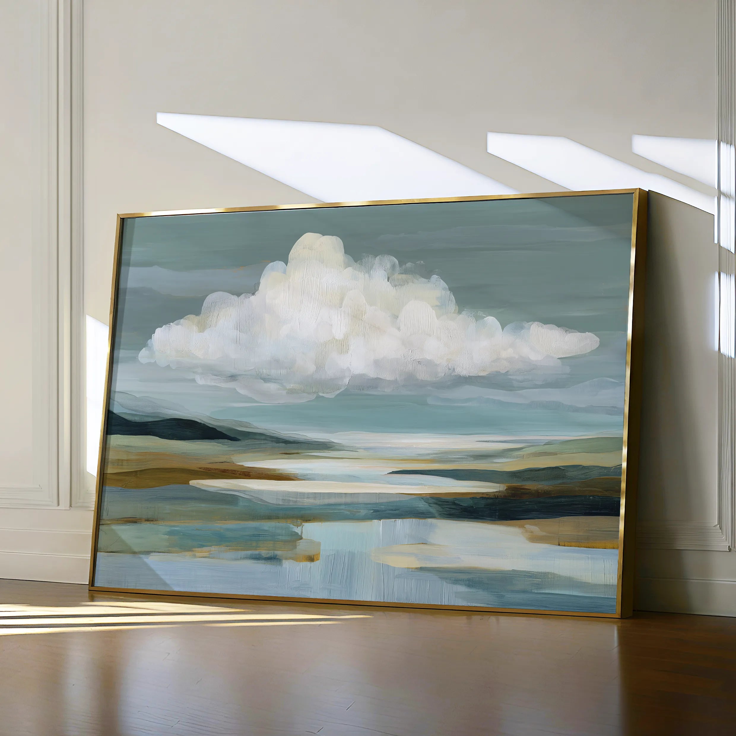 Abstract 1542 Canvas Art 18" x 24" / 45 x 60 cm / Black