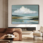 Abstract 1542 Canvas Art 18" x 24" / 45 x 60 cm / Black