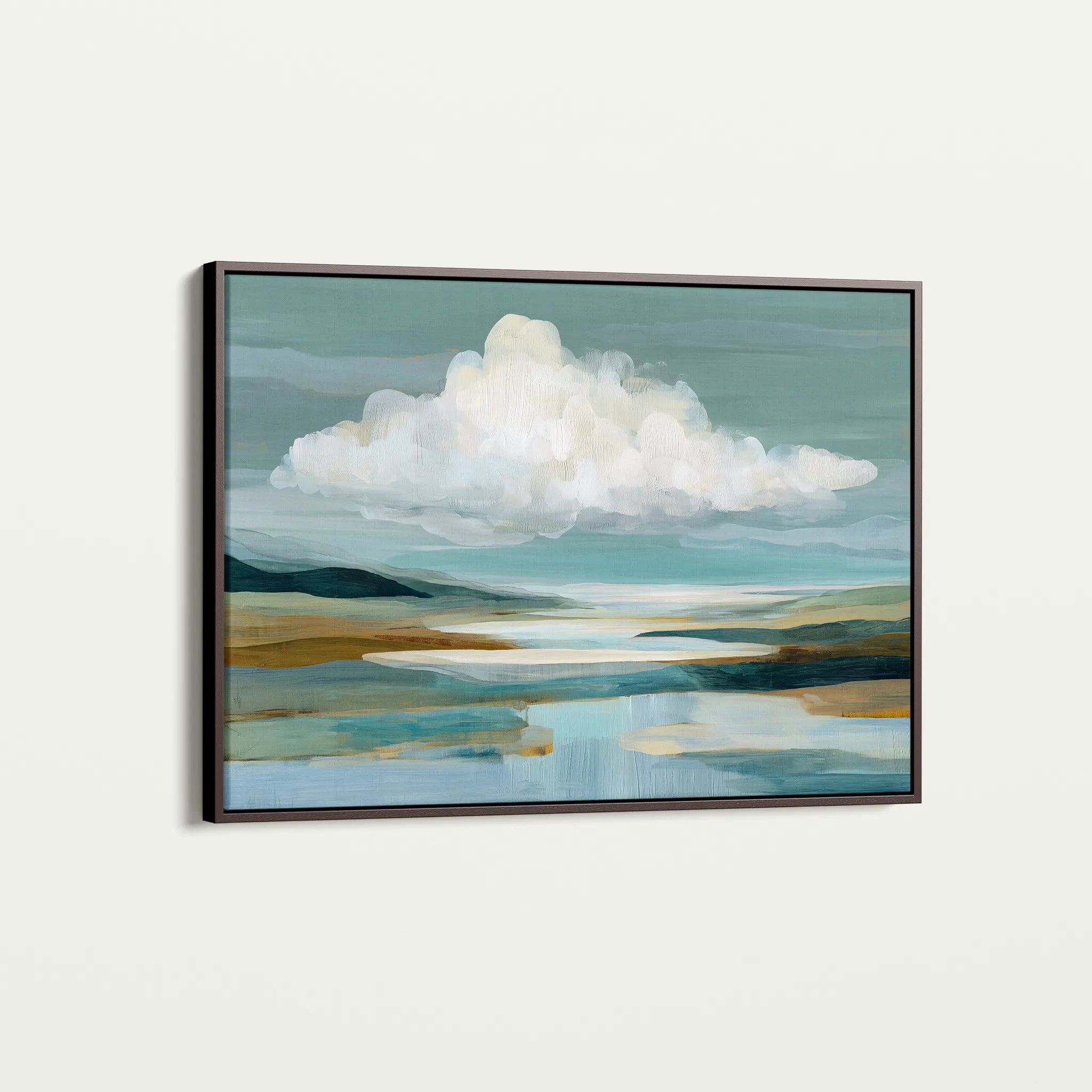 Abstract 1542 Canvas Art 18" x 24" / 45 x 60 cm / Black