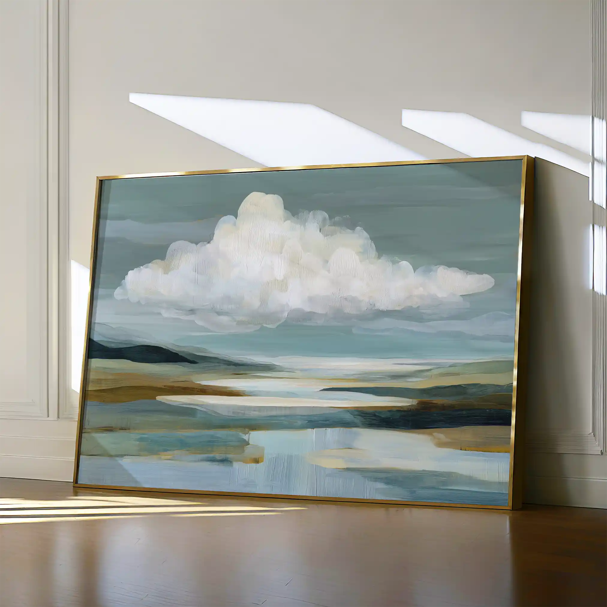 Abstract 1542 Canvas Art 60 x 40 cm / Black