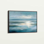 Abstract 1543 Canvas Art 18" x 24" / 45 x 60 cm / Black