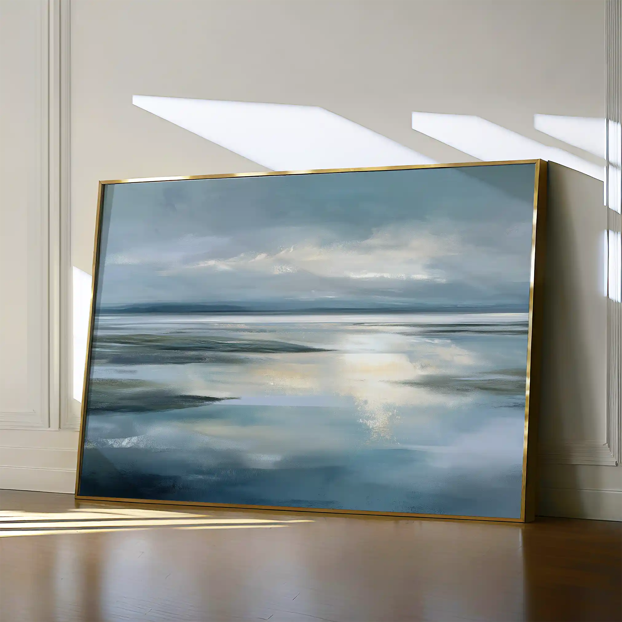Abstract 1543 Canvas Art 60 x 40 cm / Black