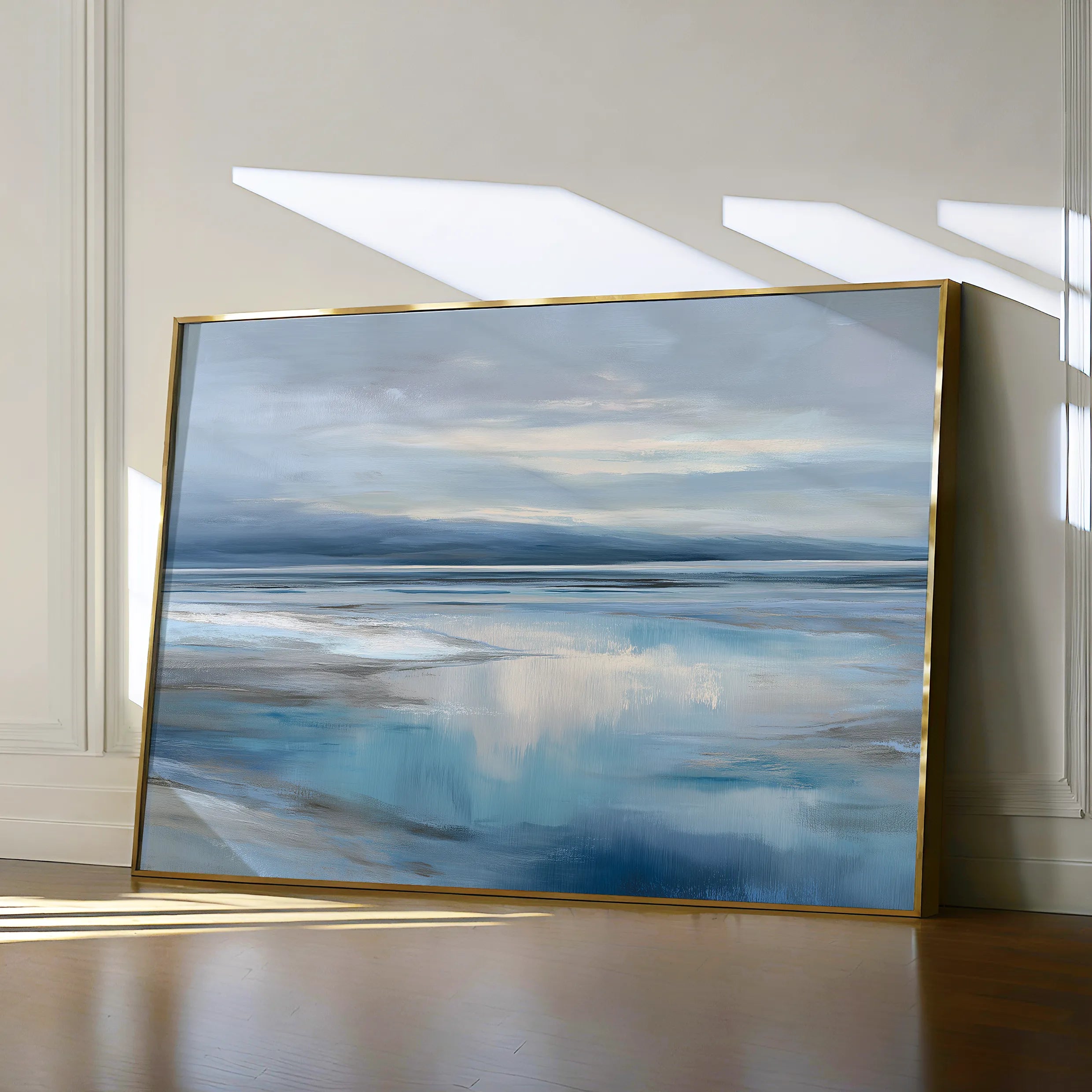 Abstract 1544 Canvas Art 18" x 24" / 45 x 60 cm / Black