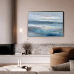 Abstract 1544 Canvas Art 18" x 24" / 45 x 60 cm / Black