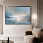 Abstract 1545 Canvas Art 18" x 24" / 45 x 60 cm / Black