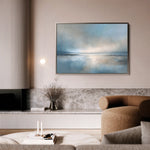 Abstract 1545 Canvas Art 18" x 24" / 45 x 60 cm / Black
