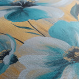 Floral 1545 Canvas Art 18" x 24" / 45 x 60 cm / Black