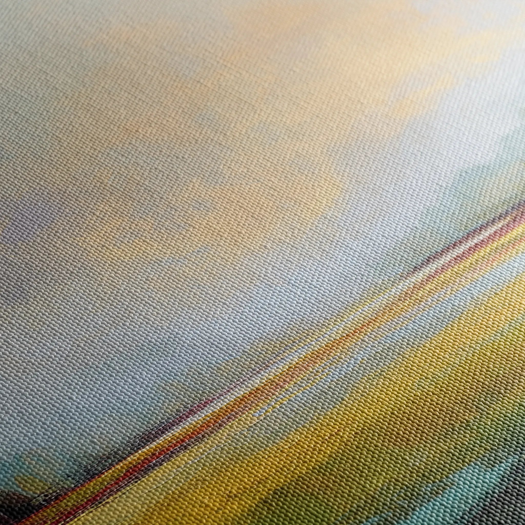 Abstract 1547 Canvas Art 18" x 24" / 45 x 60 cm / Black