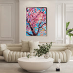 Floral 1547 Canvas Art 18" x 24" / 45 x 60 cm / Black