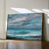 Abstract 1548 Canvas Art 18" x 24" / 45 x 60 cm / Black