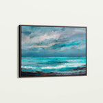 Abstract 1548 Canvas Art 18" x 24" / 45 x 60 cm / Black
