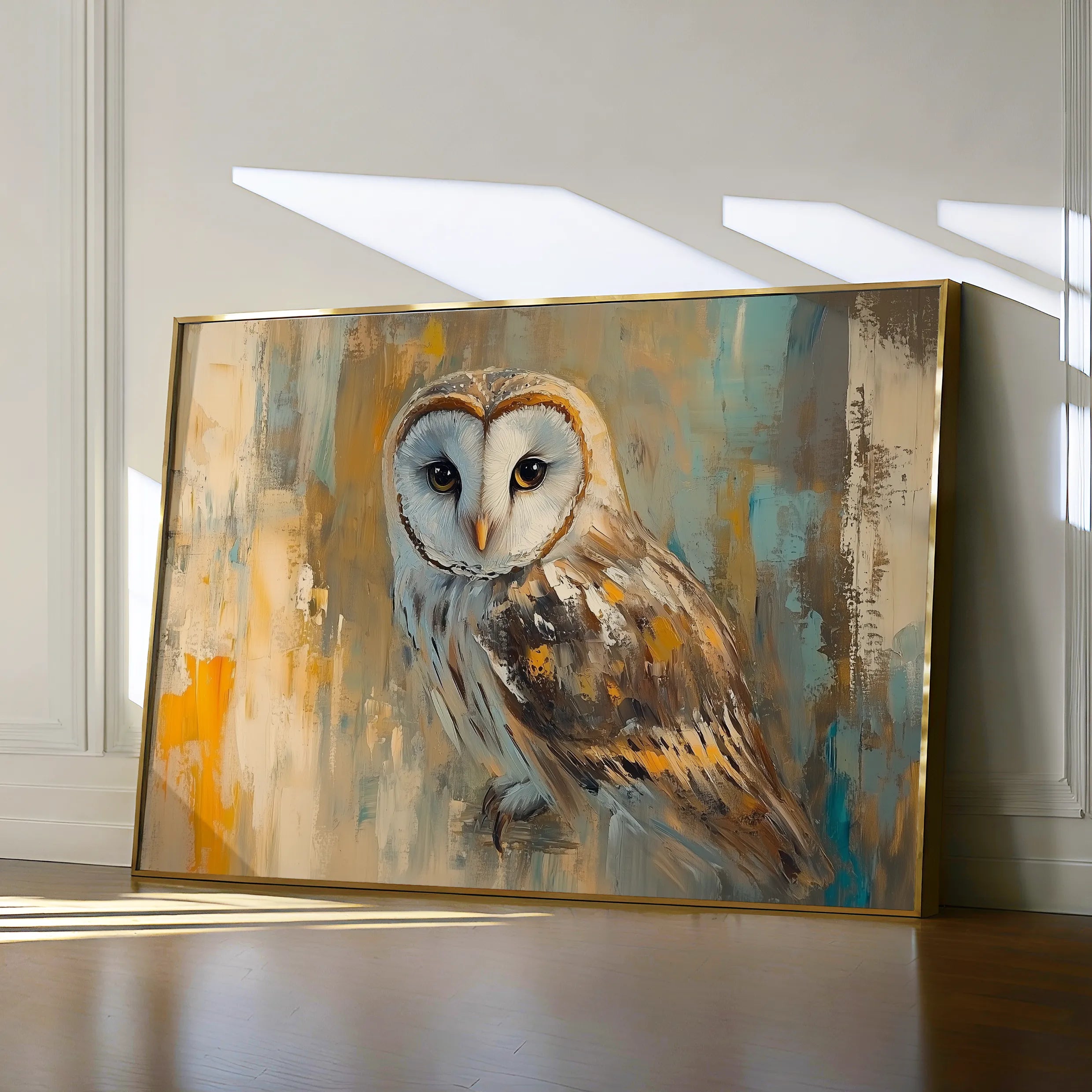 Animals 155 Canvas Art 18" x 24" / 45 x 60 cm / Black
