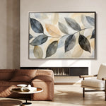 Boho 155 Canvas Art 18" x 24" / 45 x 60 cm / Black