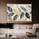 Boho 155 Canvas Art 18" x 24" / 45 x 60 cm / Black