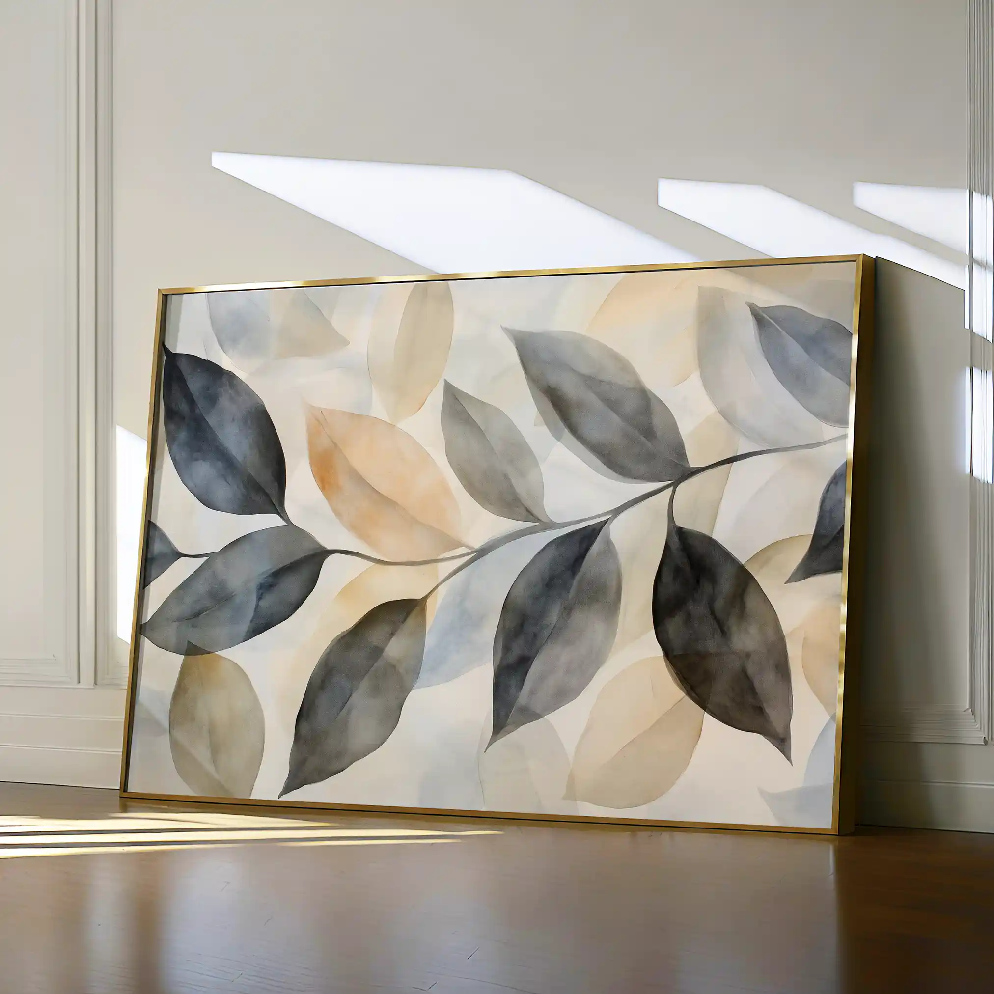 Boho 155 Canvas Art 60 x 40 cm / Black
