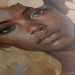 Portrait 155 Canvas Art 60 x 40 cm / Black