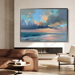 Abstract 1550 Canvas Art 18" x 24" / 45 x 60 cm / Black