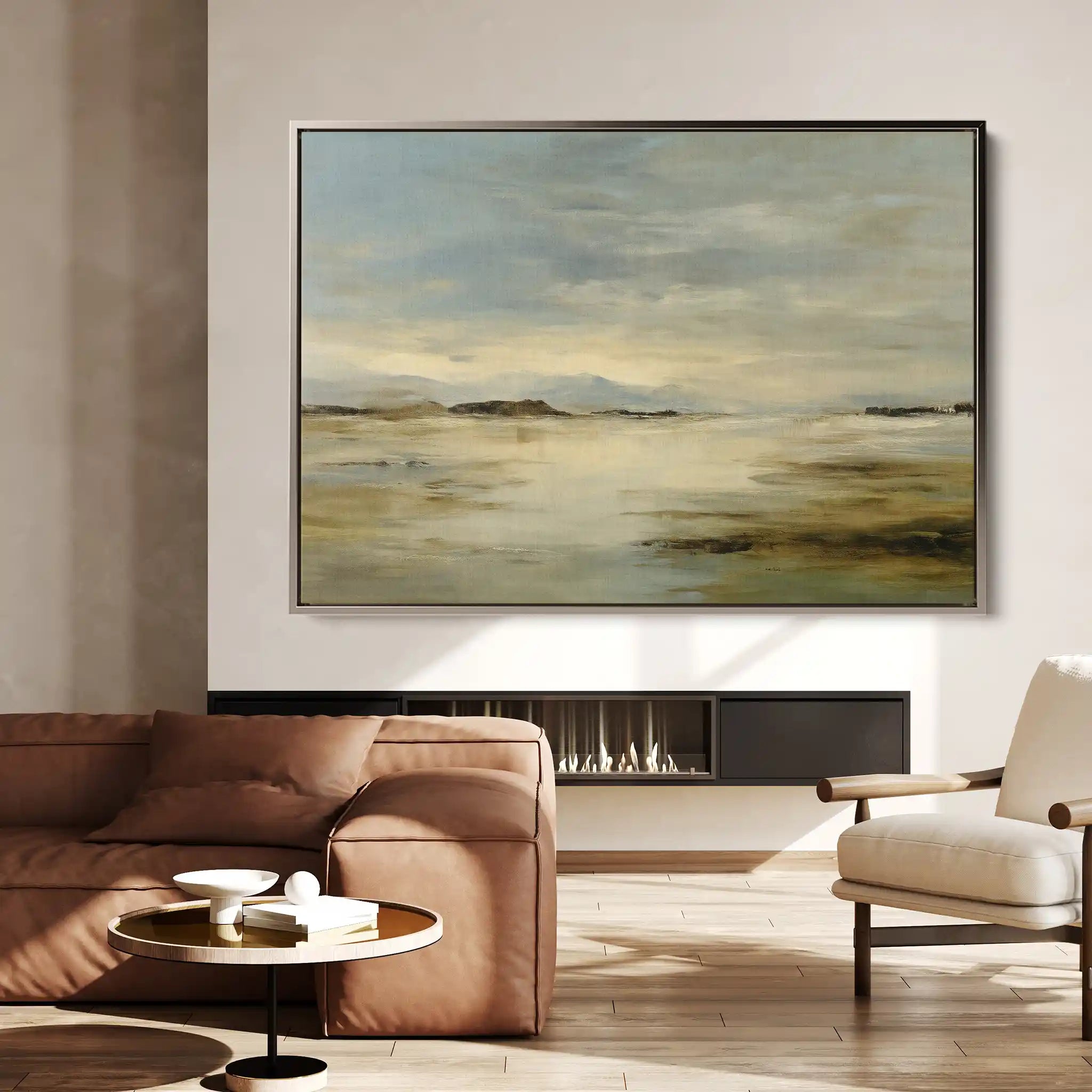 Abstract 1551 Canvas Art 18" x 24" / 45 x 60 cm / Black