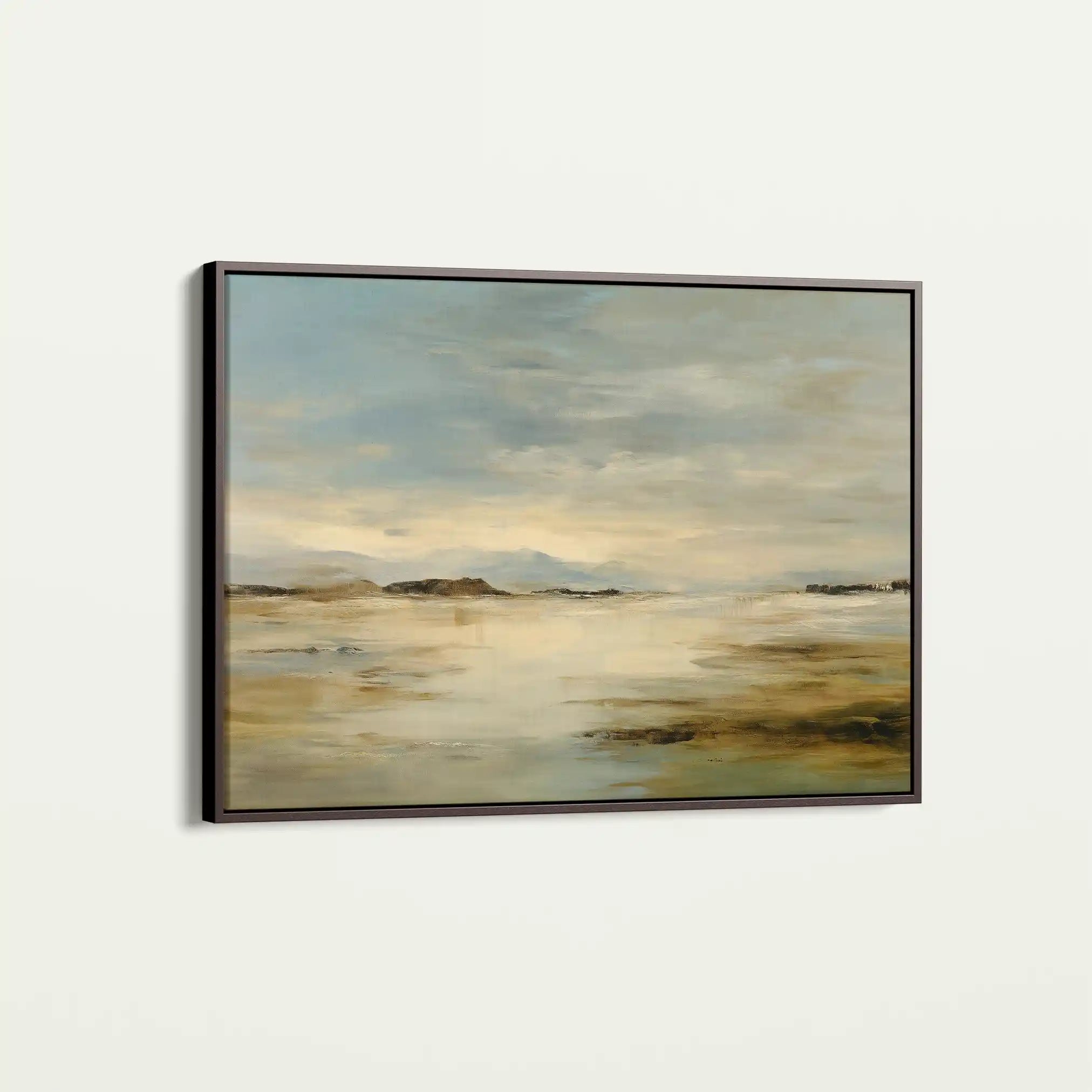 Abstract 1551 Canvas Art 60 x 40 cm / Black