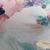 Floral 1551 Canvas Art 18" x 24" / 45 x 60 cm / Black