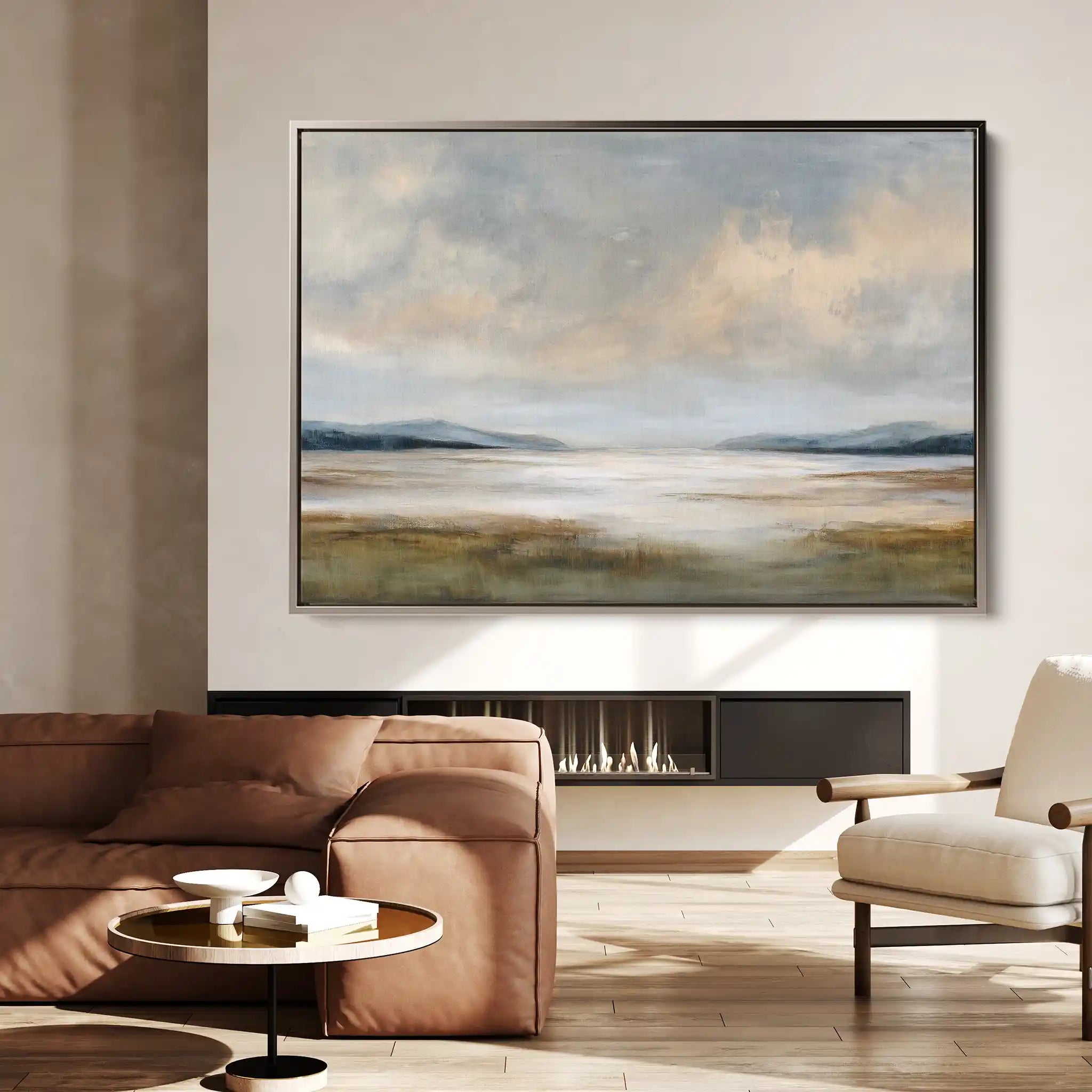 Abstract 1552 Canvas Art 18" x 24" / 45 x 60 cm / Black