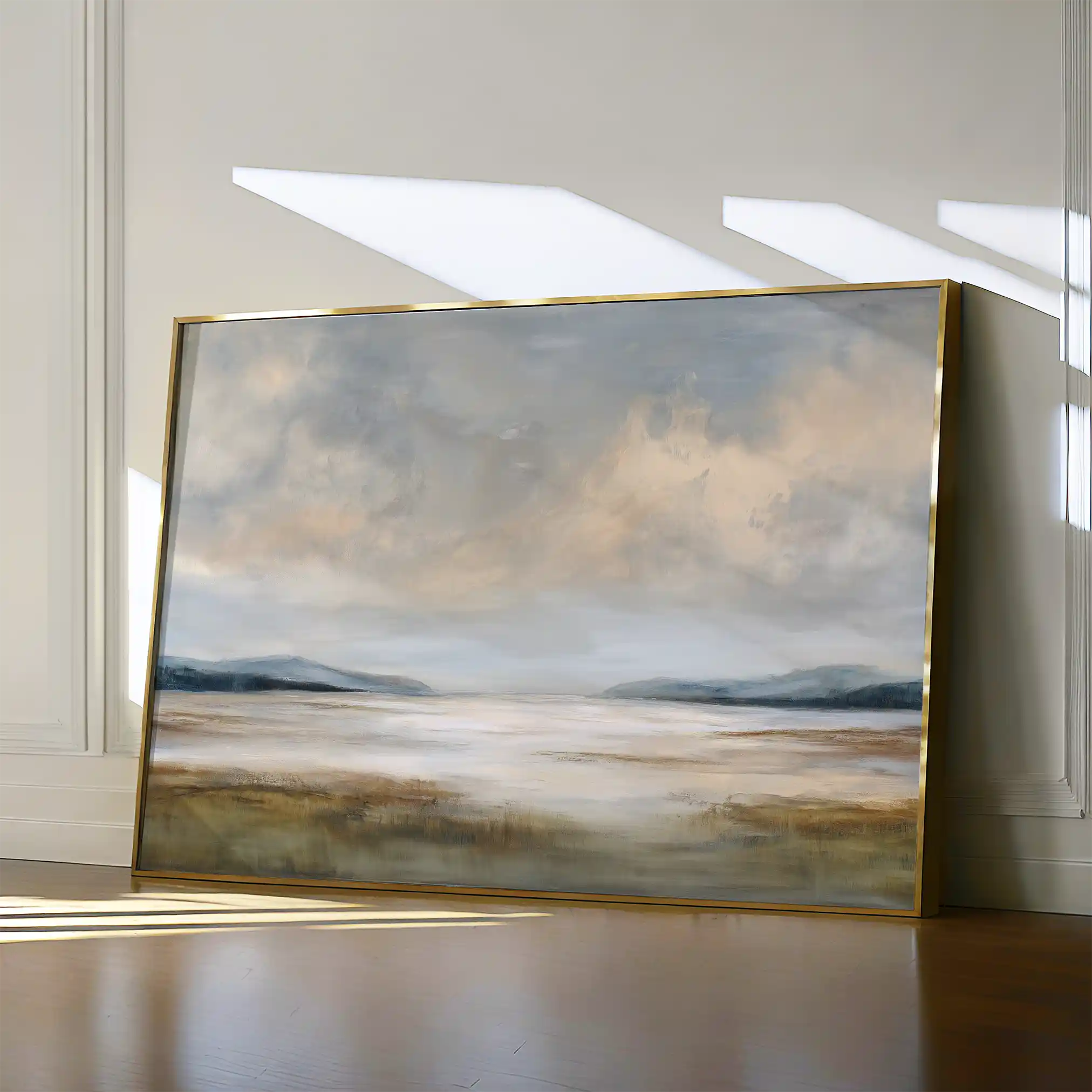 Abstract 1552 Canvas Art 18" x 24" / 45 x 60 cm / Black